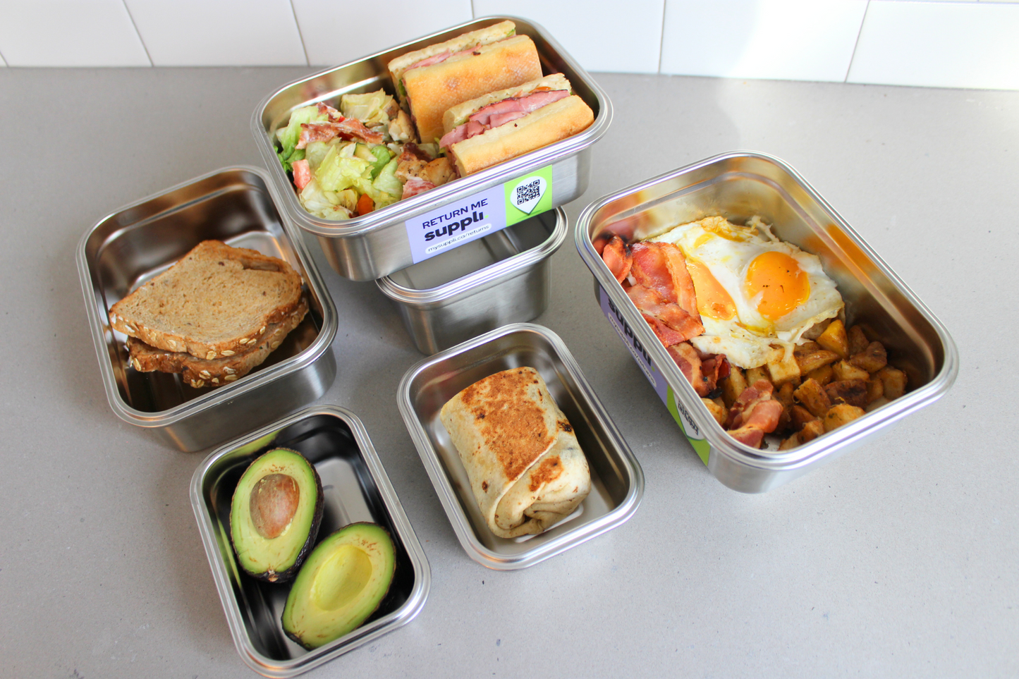 The 600 - Snacks, Sides and Food Storage Container
